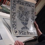Tegeltableau uit de dieptrekmachine