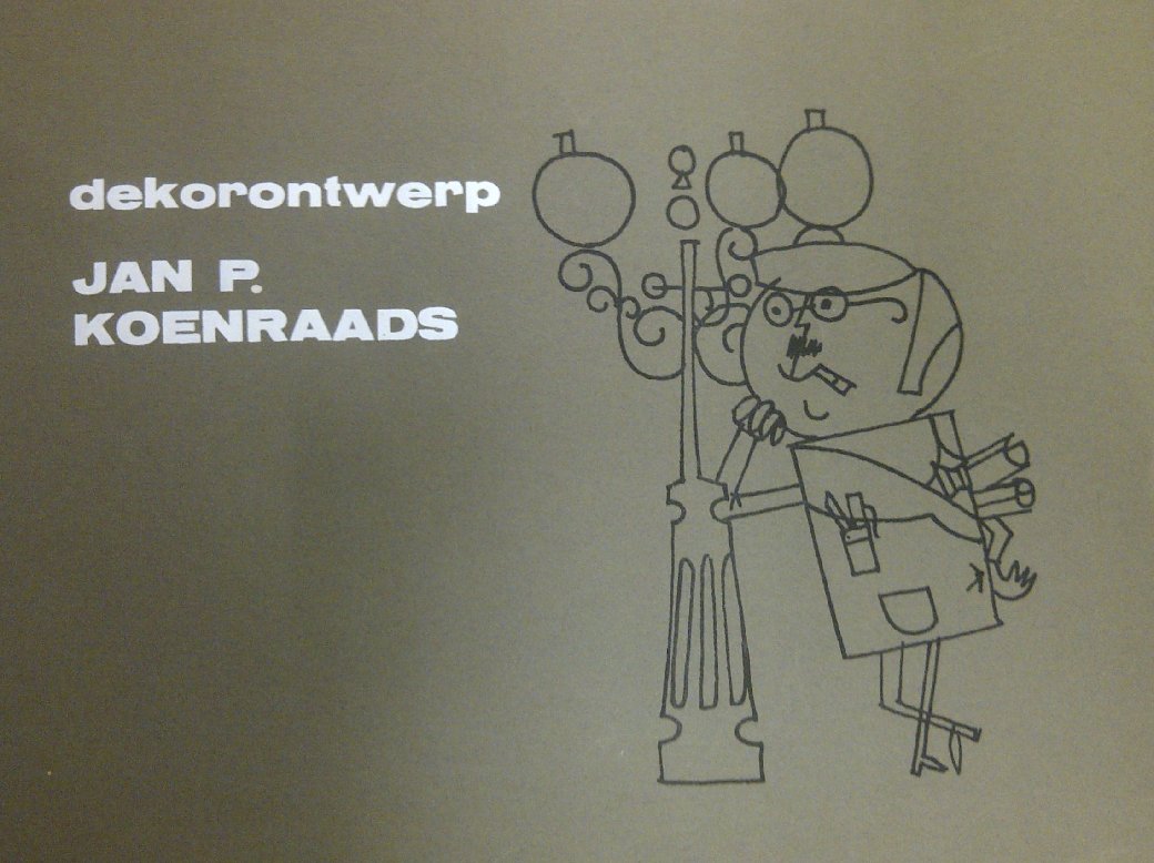 Koenraads op de titelrol van Capriolen (NCRV, 5-10-1963) getekend door Walther Schoorl.