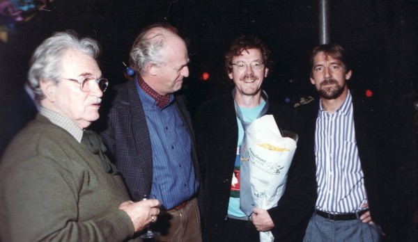 De vier decorchefs in 1989